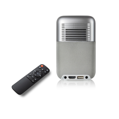 Home Mini Pico DLP Projector 100 ANSI Lumens 0.3KG MT9255 CPU Build in Battery