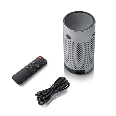 پروژکتور سینمای خانگی اندروید Mini Wifi , پروژکتور قابل حمل 70 Lumens DLP 4k