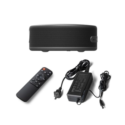 پروژکتور قابل حمل هوشمند Native 4k فلزی با دوشاخه USB مشکی