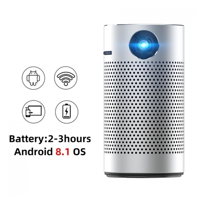 پروژکتور هوشمند آندروید در فضای باز سینما پروژکتور بی سیم 1080P LED DLP Mini Projector