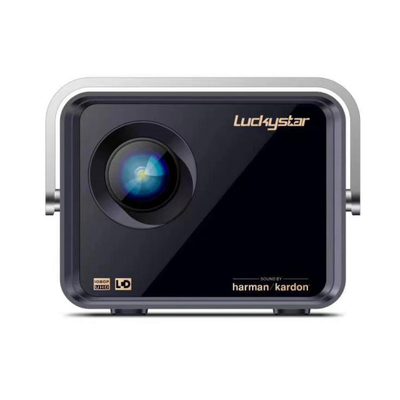 پروژکتور 200 ANSI Lumen 3.5 اینچی قابل حمل LCD 1080P سیستم عامل اندروید 9.0
