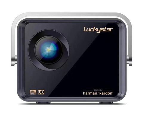 پروژکتور 200 ANSI Lumen 3.5 اینچی قابل حمل LCD 1080P سیستم عامل اندروید 9.0