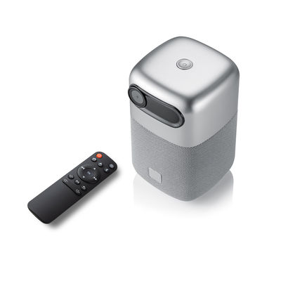 Android9.0 Home DLP Projector 100 ANSI Lumens Projector ساخت با باتری 10000mAh